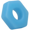 RockSolid by Doc Johnson Cockring phosphorescent The Cog 22 mm Bleu